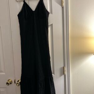 No Boundaries Black Maxi Dress